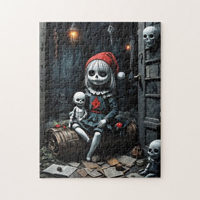 Demon till jul pussel (Vertikal)