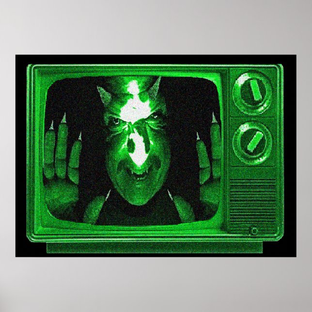 Demon TV. Poster (Framsidan)