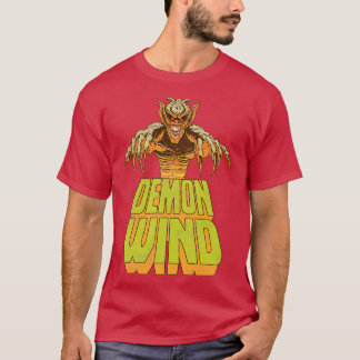 Demon Vind Classic Cult Horror Design T Shirt