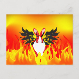 demon vykort