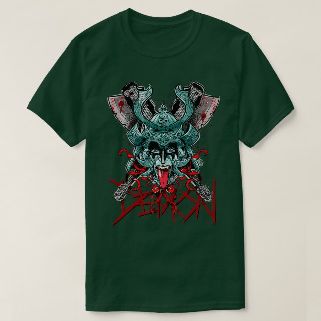 Demon Warrior T Shirt (Design framsida)