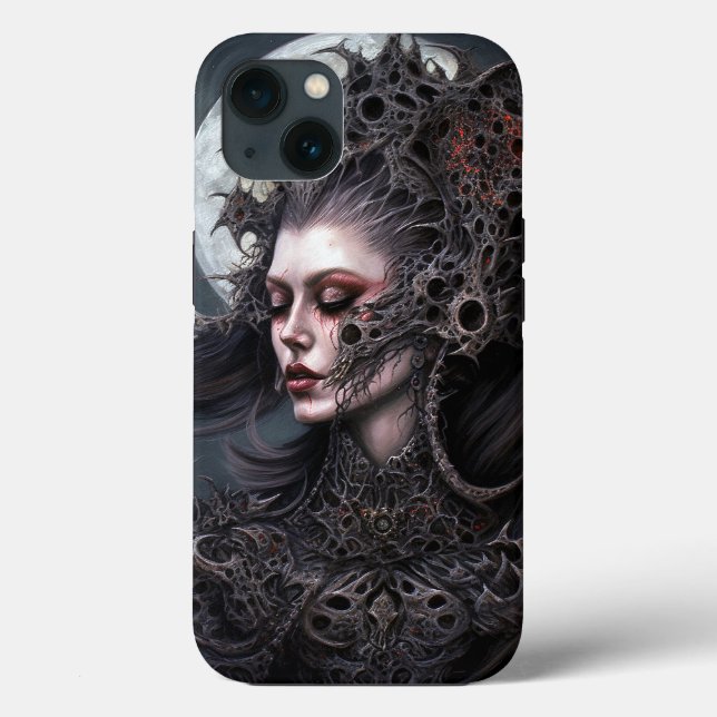 Demon Woman Queen Mörk Fantasy Art (Baksida)