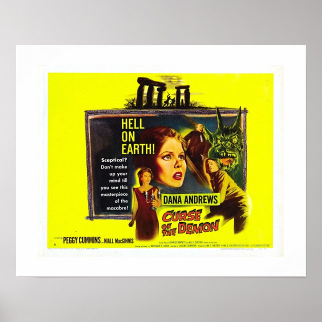 Demonens förbannelse poster (Framsidan)