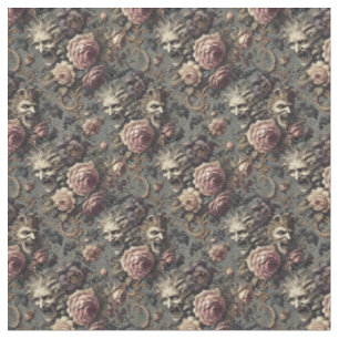 Demoner av Delinquency - Gothic Dense Tile Tyg