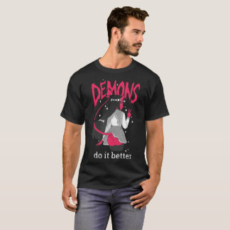demoner gör det den bättre skjortan för mörk T T Shirt