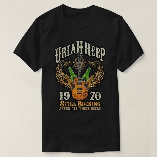 Demoner och guider Uriah Sten Band Essential T-Shi T Shirt (Design framsida)