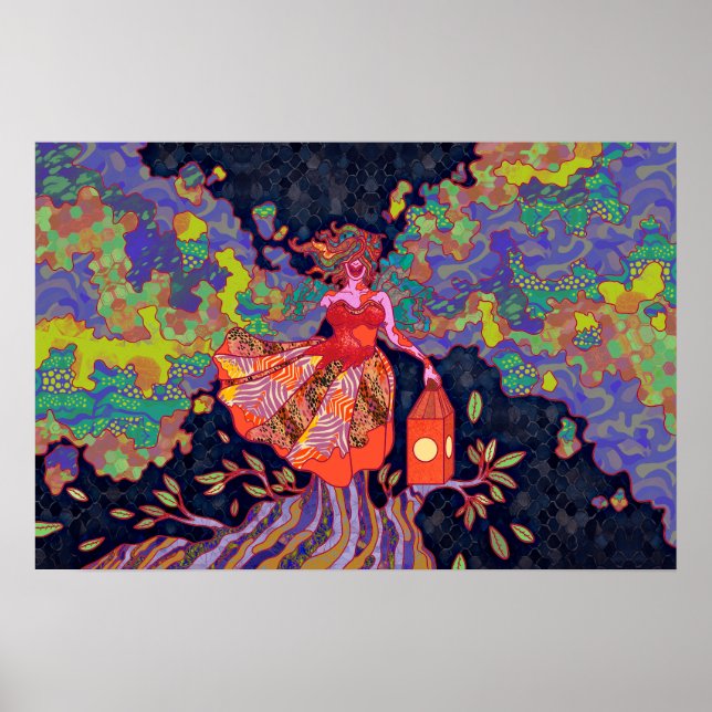 Demonernas lykta poster (Framsidan)