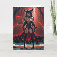 Demoness med kontakt vid Crossways, Anime Demon