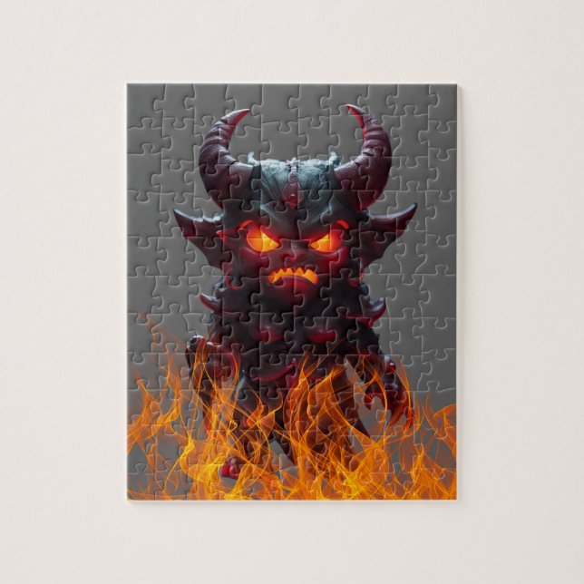 Demonfigur Pussel (Vertikal)