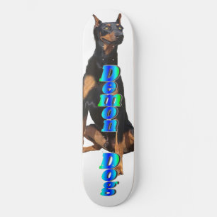 Demonhundskateboard Mini Skateboard Bräda 18,5 Cm
