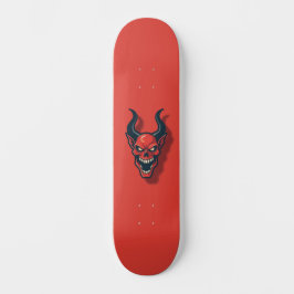 Démoniaque rouge  mini skateboard bräda 18,5 cm