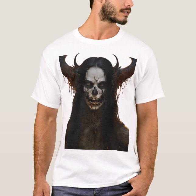 Demonic Circus Död Metall T-Shirt (Framsida)