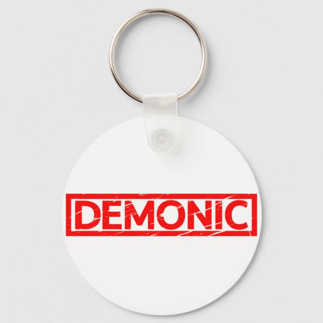 Demonic Frimärke Nyckelring (Framsida)