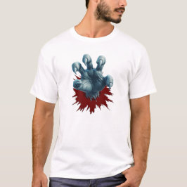 Demonic Hand T-Shirt (röd)