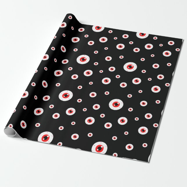 Demonic Red Eyebollar Presentpapper (Utrullad)
