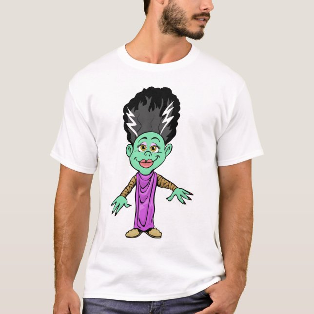 Demonisk flicka tee (Framsida)
