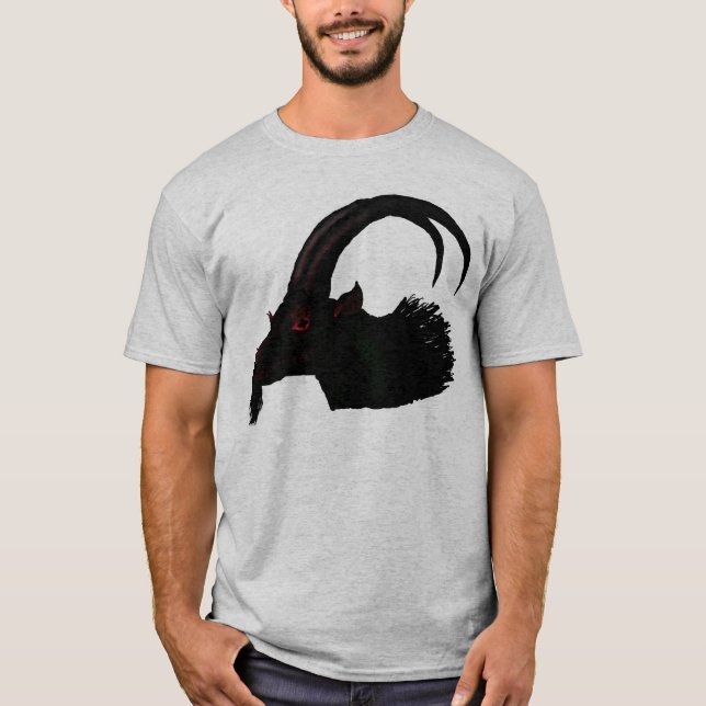 Demonisk getskjorta tee shirt (Framsida)