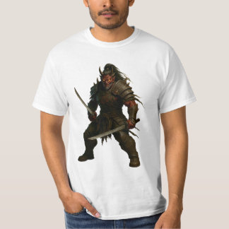 Demonisk Samurajkrigare T Shirt