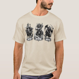 Demoniska härskare i mörk fantasy t shirt