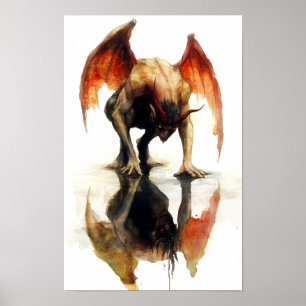 Demoniska reflektioner poster