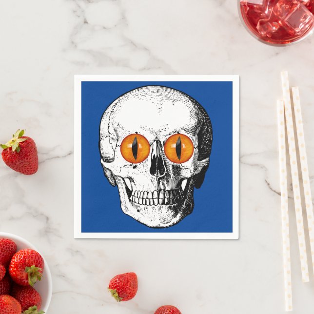 Demonögd Skalle Pappersservett (Insitu)