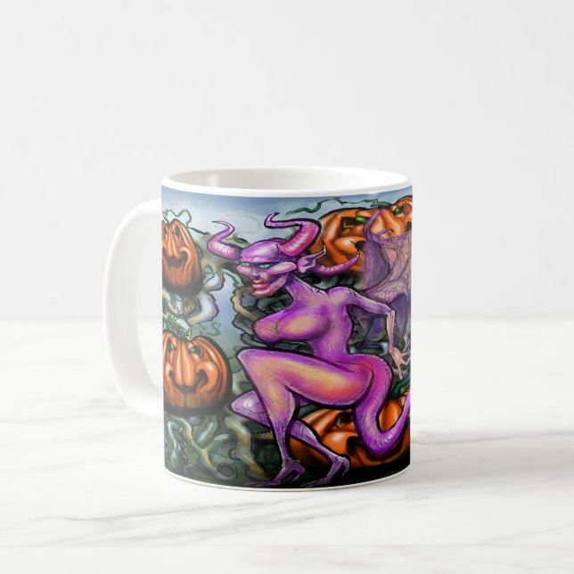 Demonpumpaféer Kaffemugg (Framsida vänster)