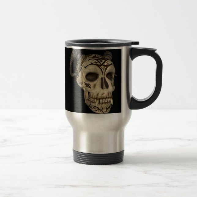 DemonskalleGoth termisk mugg (Höger)