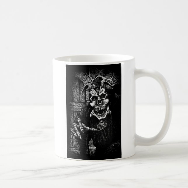 demonskull kaffemugg (Höger)
