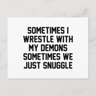 DemonSnuggle Vykort