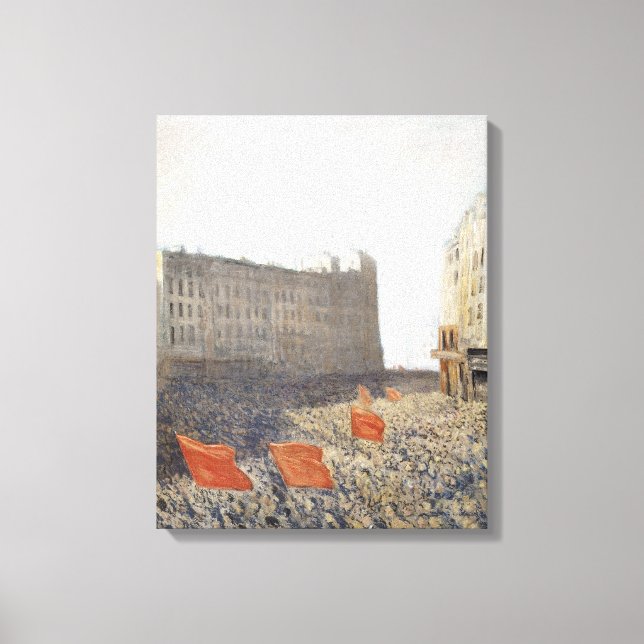 Demonstration 1905 canvastryck (Framsida)