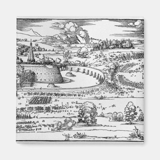 Demonstration av försvarsåtgärder magnet (Framsidan)