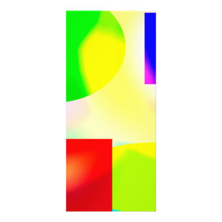 Demonstration av popkonst reklamkort