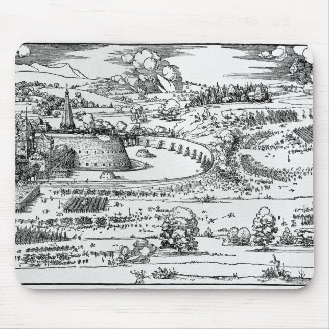 Demonstrationen av defensiv mäter musmatta (Framsidan)