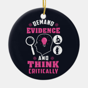 Demonstrationer och Tänka inom kritisk vetenskap Julgransprydnad Keramik