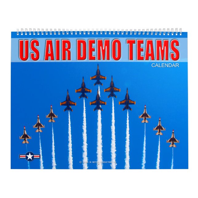DEMONSTRATIONSTEAMÖTER I USA LUFT KALENDER (Omslag)