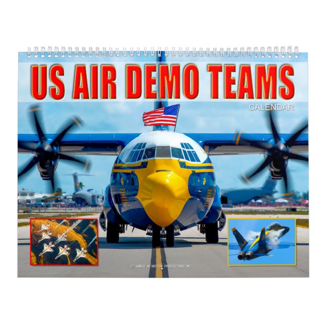 DEMONSTRATIONSTEAMÖTER I USA LUFT KALENDER (Omslag)