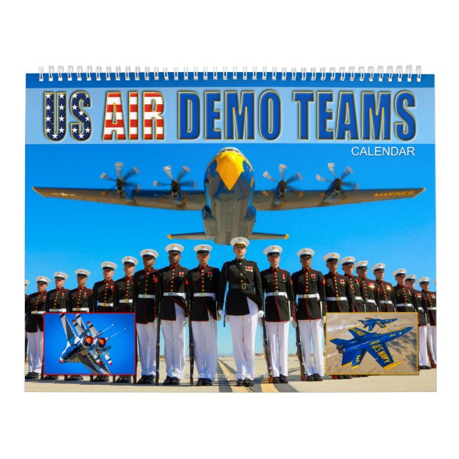 DEMONSTRATIONSTEAMÖTER I USA LUFT KALENDER (Omslag)