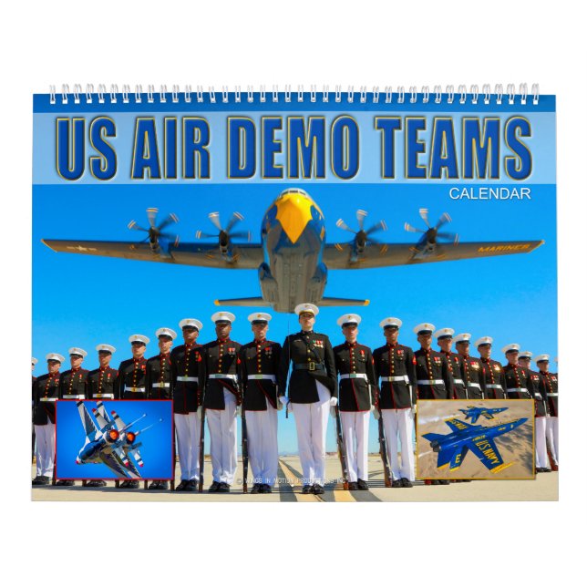 DEMONSTRATIONSTEAMÖTER I USA LUFT KALENDER (Omslag)