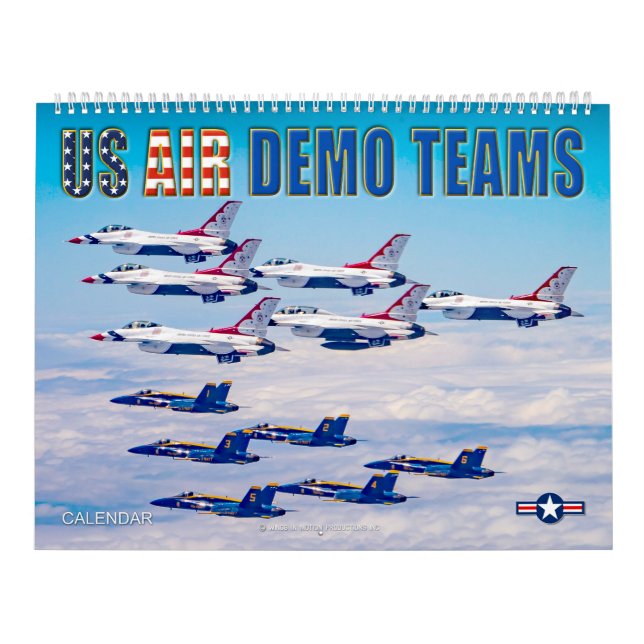 DEMONSTRATIONSTEAMÖTER I USA LUFT KALENDER (Omslag)