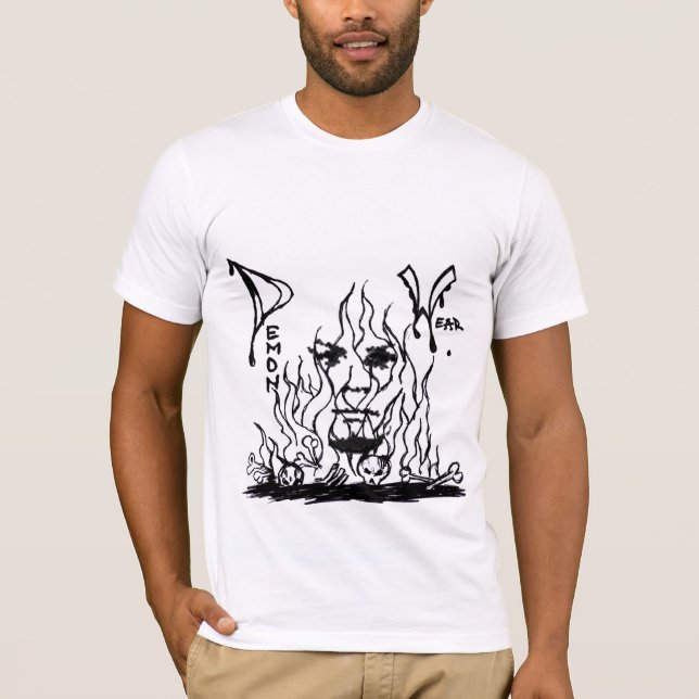 DemonWear Myface Shirt Tee (Framsida)