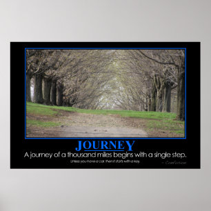 Demotivational: Resa av 1000 miles Poster