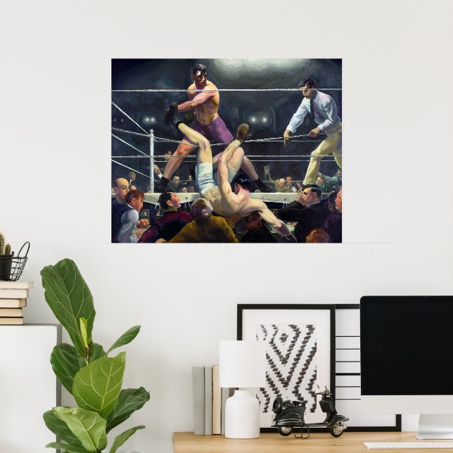 Dempsey and Firpo | George Bellows | Poster (Hemmakontoret)