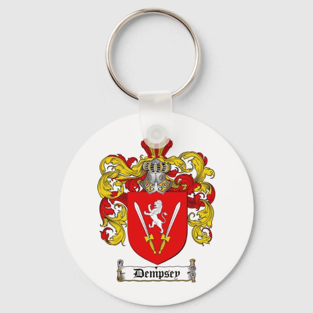 DEMPSEY FAMILY CREST - DEMPSEY JACKAR AV ARM NYCKELRING (Framsida)