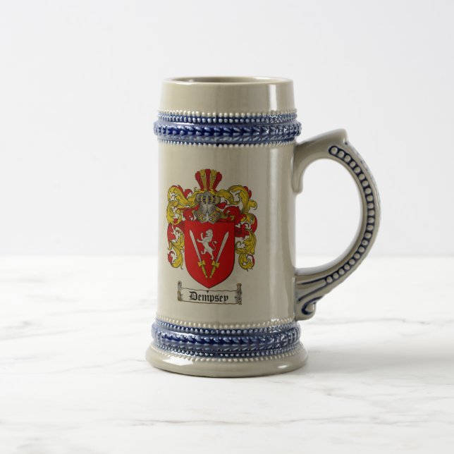 Dempsey Jackar Arm Stein/Dempsey Family Crest Sejdel (Höger)