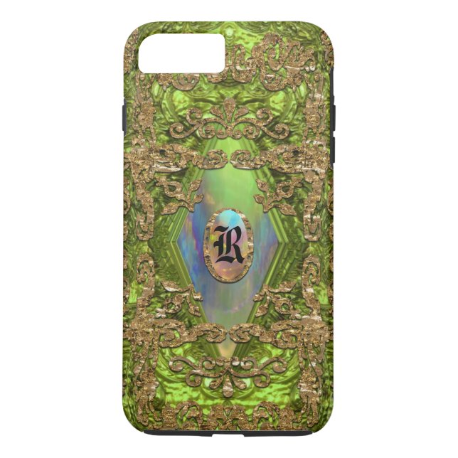 Dempsey Kelley Elegant Monogram Case-Mate iPhone Skal (Baksida)