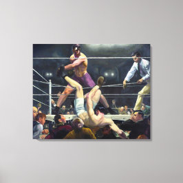 Dempsey och Firpo | George Bellows | Canvastryck
