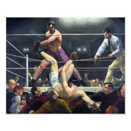 Dempsey och Firpo | George Bellows | Fototryck