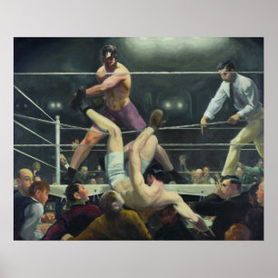 Dempsey och Firpo George Bellows Poster