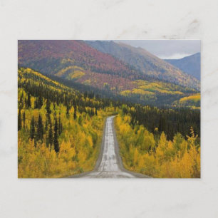 Dempster Highway på ett vykort