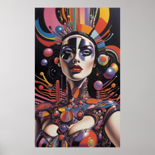 Demure AF - Ken Gage Surreal Art Poster